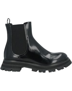 McQueen Ankle Boots - Black