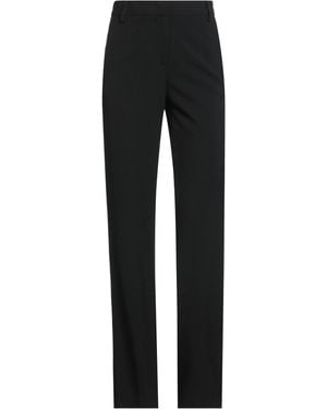 DESPIRAL Trousers Polyester, Viscose, Elastane - Black