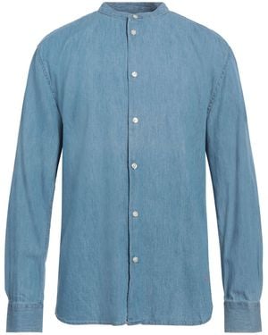 Peuterey Denim Shirt Cotton - Blue