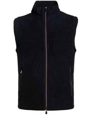 Fedeli Vest Polyester - Black
