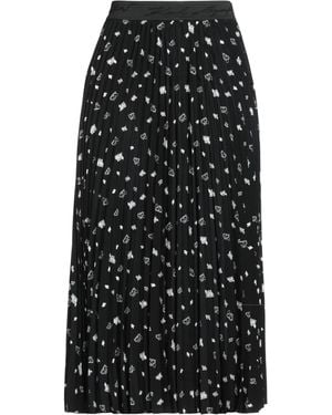 KARL LAGERFELD Midi Skirt - Black