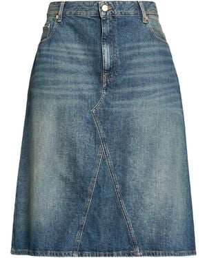 Ganni Denim Skirt Organic Cotton - Blue