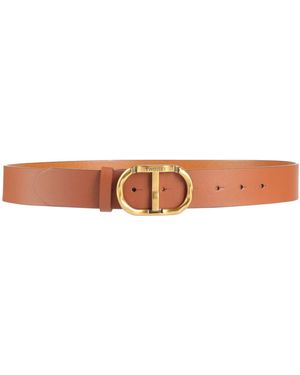 Twinset Belt Polyurethane - White