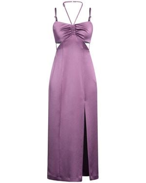 IRO Midi Dress Polyester - Purple
