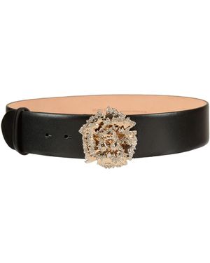 McQueen Belt Leather - Black