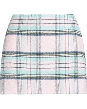 Jucca Mini Skirt Cotton, Polyester, Linen - Gray