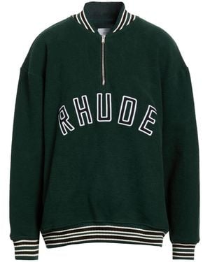 Rhude Sweatshirt Cotton - Green