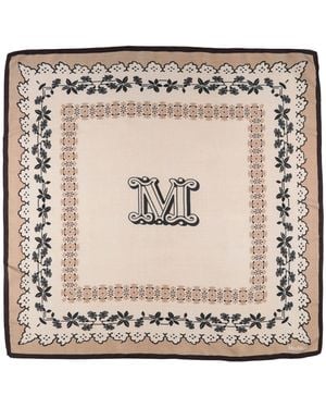 Max Mara Scarf Silk - Metallic