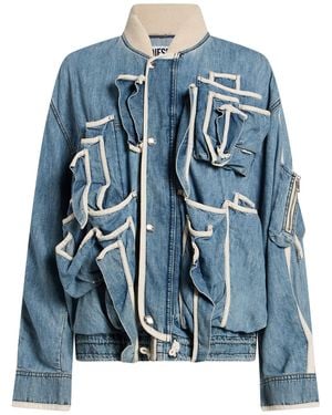 DIESEL Denim Outerwear Cotton - Blue