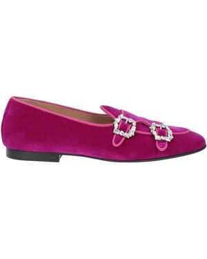 Edhen Milano Loafers Textile Fibres - Purple