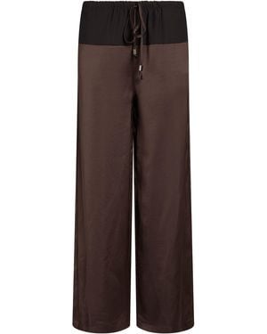 Please Dark Pants Polyester - Brown