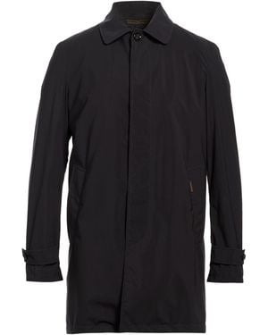 Moorer Overcoat & Trench Coat Polyamide, Elastane - Blue