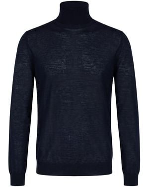 Aragona Rollkragenpullover - Blau