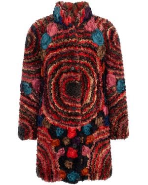 Aspesi Coat Silk - Red
