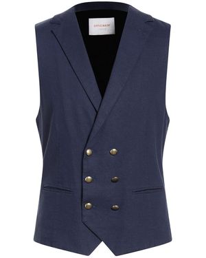 Officina 36 Tailored Vests - Blue