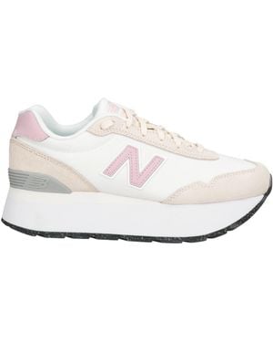 New Balance 515 Sneakers Leather, Textile Fibers - White