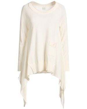 Peuterey Ivory Sweater Wool, Viscose, Polyamide, Cashmere - White