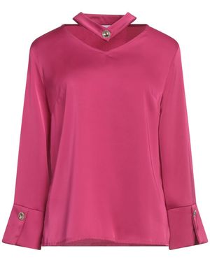 Clips More Fuchsia Top Polyester - Pink