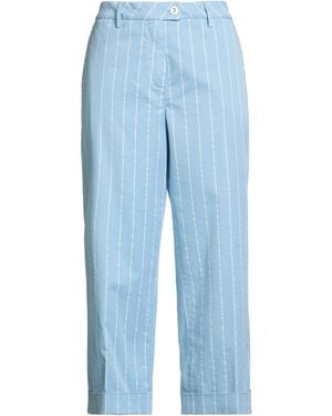 RE_HASH Light Pants Cotton, Elastane - Blue