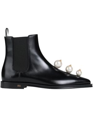 Dolce & Gabbana Ankle Boots - Black
