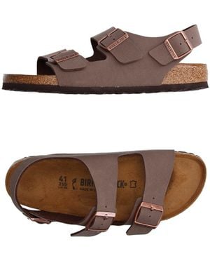 Birkenstock Sandals Textile Fibers - Brown