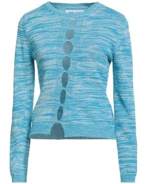 Samsøe & Samsøe Sweater Recycled Cotton, Recycled Polyester - Blue