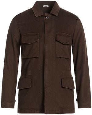Boglioli Dark Jacket Cashmere - Brown