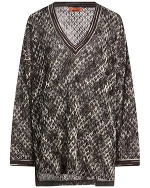 Missoni Dark Jumper Wool, Viscose - Grey