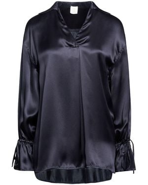 Eleventy Midnight Top Silk - Blue