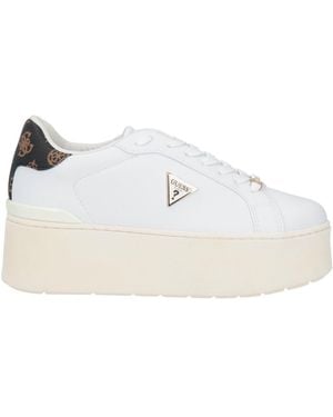 Guess Sneakers Synthetic Material - White