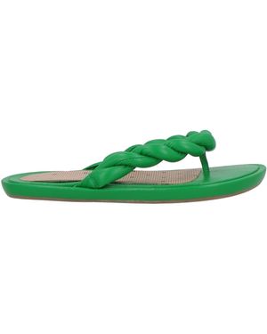 Red(V) Thong Sandal - Green