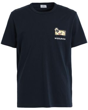 Woolrich T-shirts - Blau