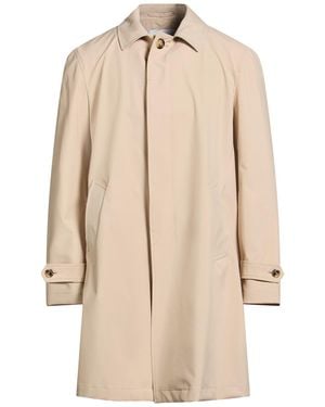 Lardini Overcoat & Trench Coat Polyester - Natural
