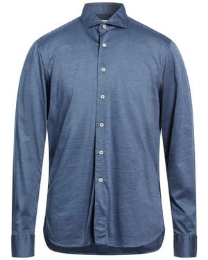 Alessandro Gherardi Shirt Cotton - Blue