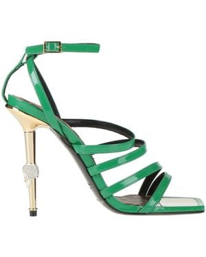 Philipp Plein Sandals Leather - Green