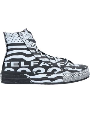 TELFAR X CONVERSE Charcoal Sneakers Textile Fibers - Blue