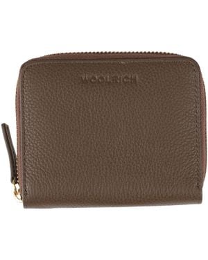 Woolrich Wallet Leather - Brown