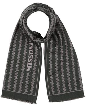 Missoni Dark Scarf Wool - Black