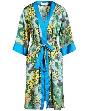 SIMONA CORSELLINI Overcoat & Trench Coat Polyester - Blue