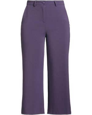 MÊME ROAD Pants Polyester, Rayon, Elastane - Blue