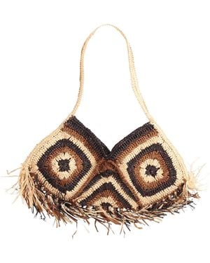 MADE FOR A WOMAN Shoulder Bags - Natural