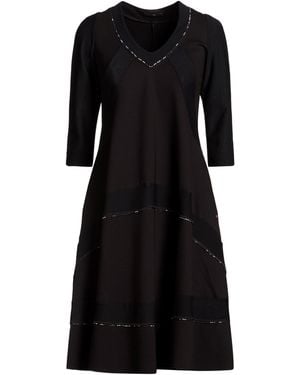 High Midi Dress - Black