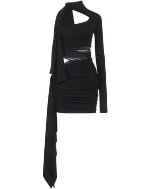 Mugler Mini Dress - Black