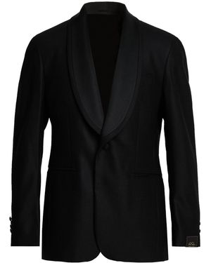 Gabriele Pasini Blazer Wool, Polyester, Silk - Black