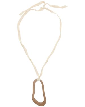 Alysi Necklace Metal - White
