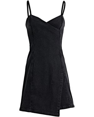 Isabel Marant Mini Dress Cotton, Elastane - Black