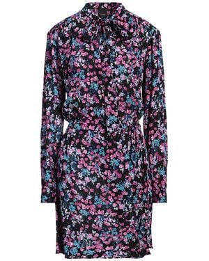 Pinko Mini Dress Viscose - Blue