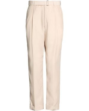 Officine Generale Trousers Lyocell - Natural