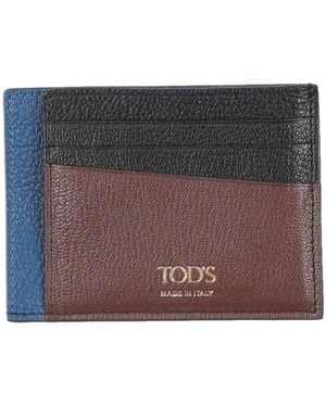Tod's Cardholder Goat Skin - Brown
