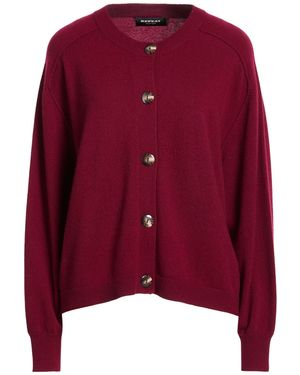 Repeat Cashmere Burgundy Cardigan Cashmere - Red